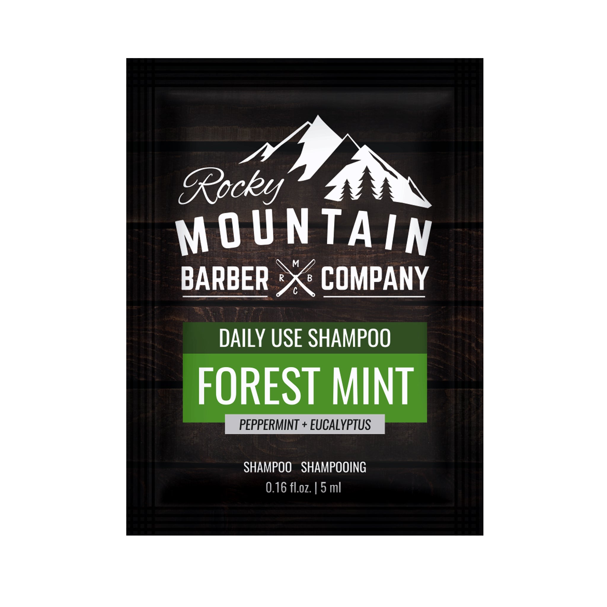Forest Mint Shampoo (Sample Size) Rocky Mountain Barber Company