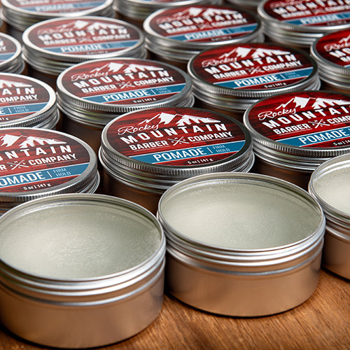 Our Pomade Is Water Based & Washes Out Easily