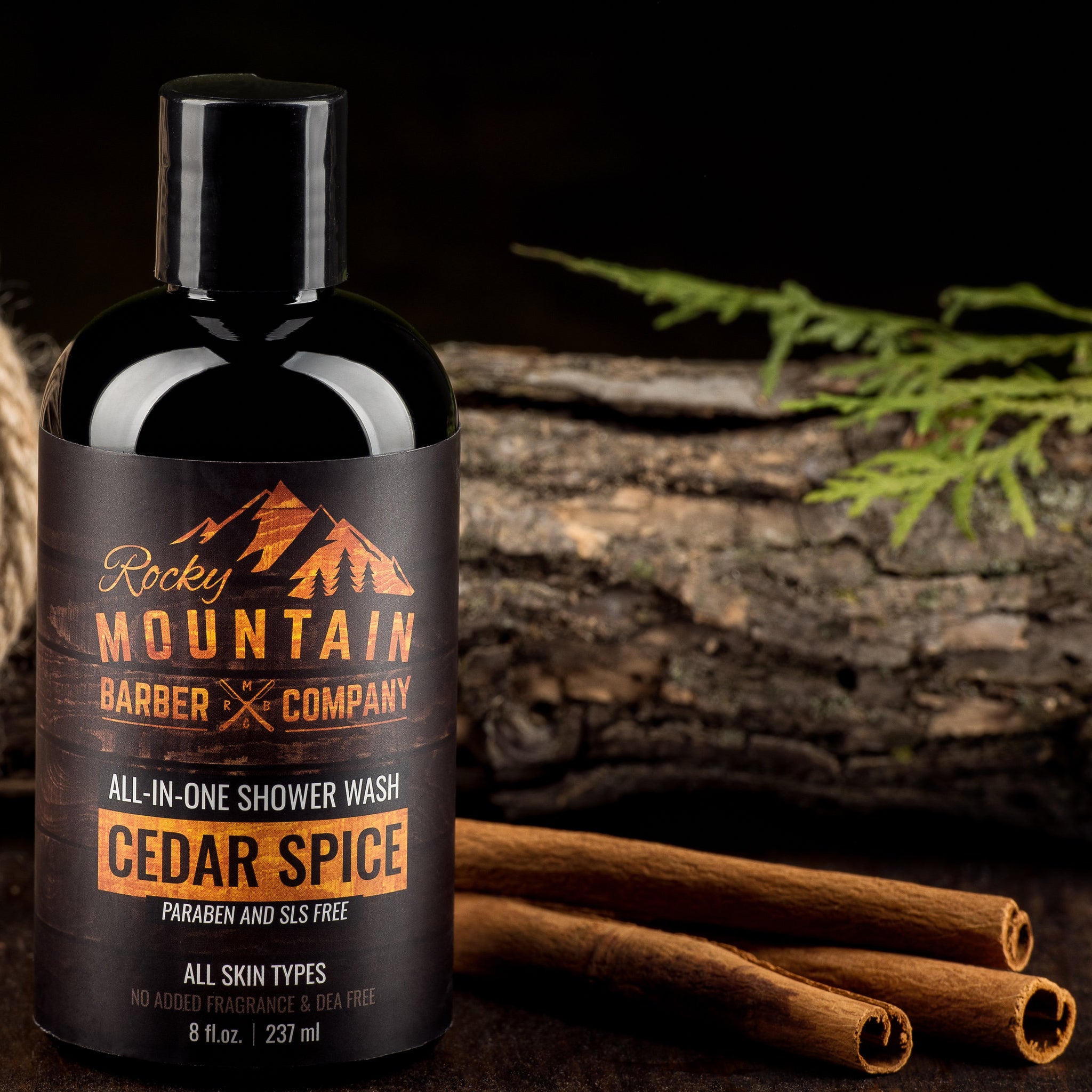All-In-One Shower Wash | Cedar Spice – Rocky Mountain Barber Company