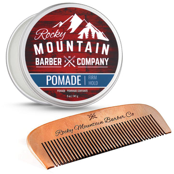 Hair Pomade (5 oz) and Comb