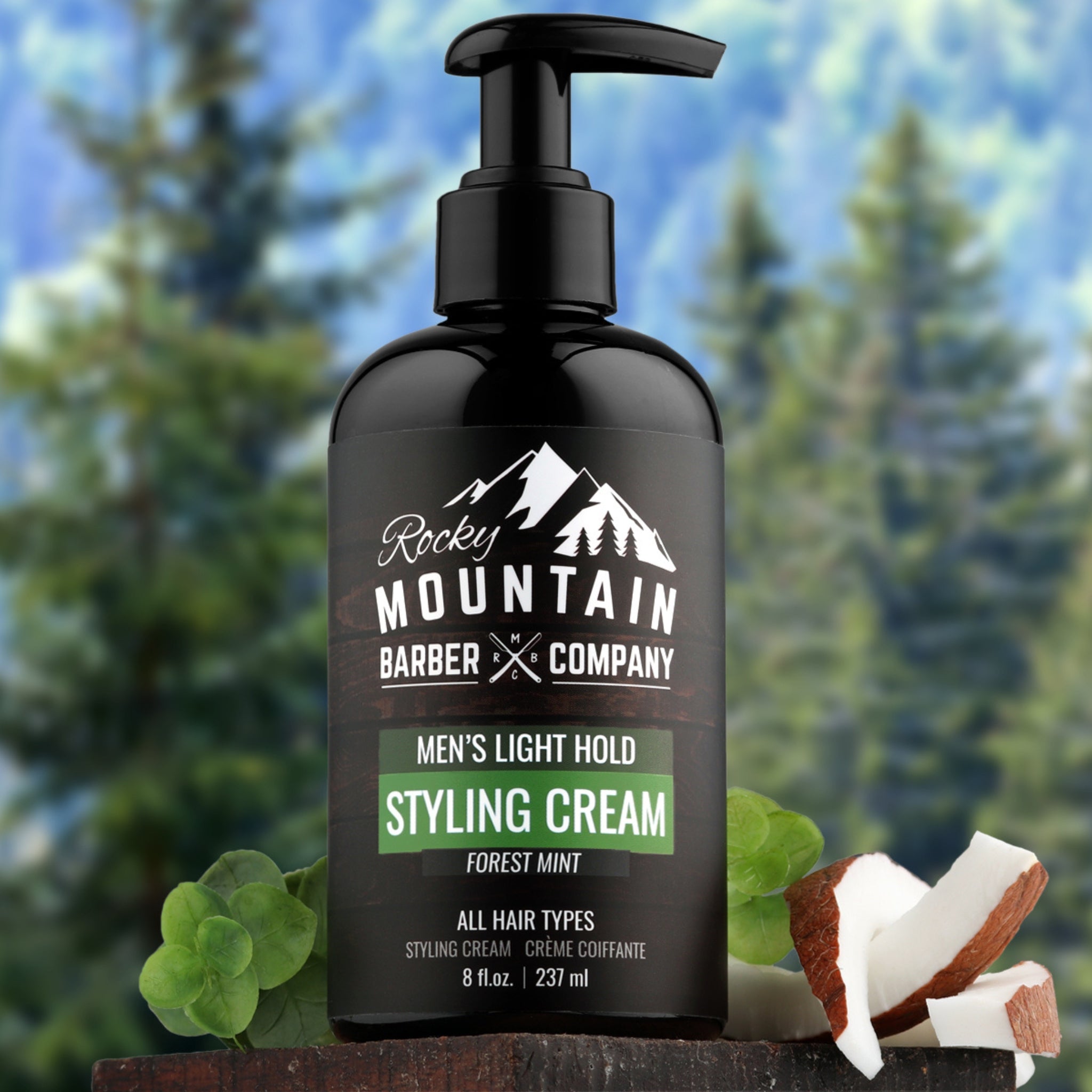 Forest Mint Styling Cream | Rocky Mountain Barber Company