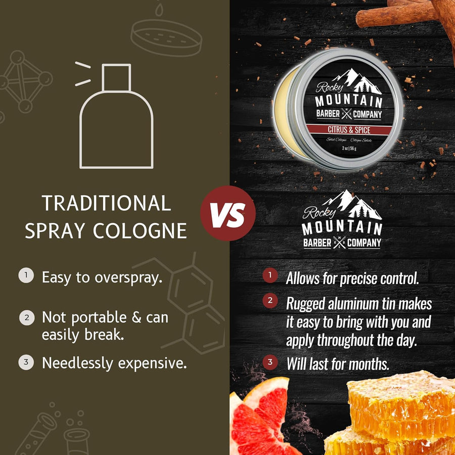 Citrus & Spice Solid Cologne