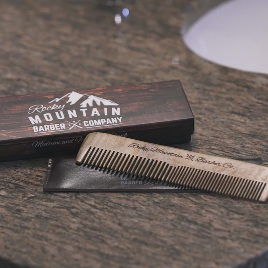 Sandalwood Hair Comb