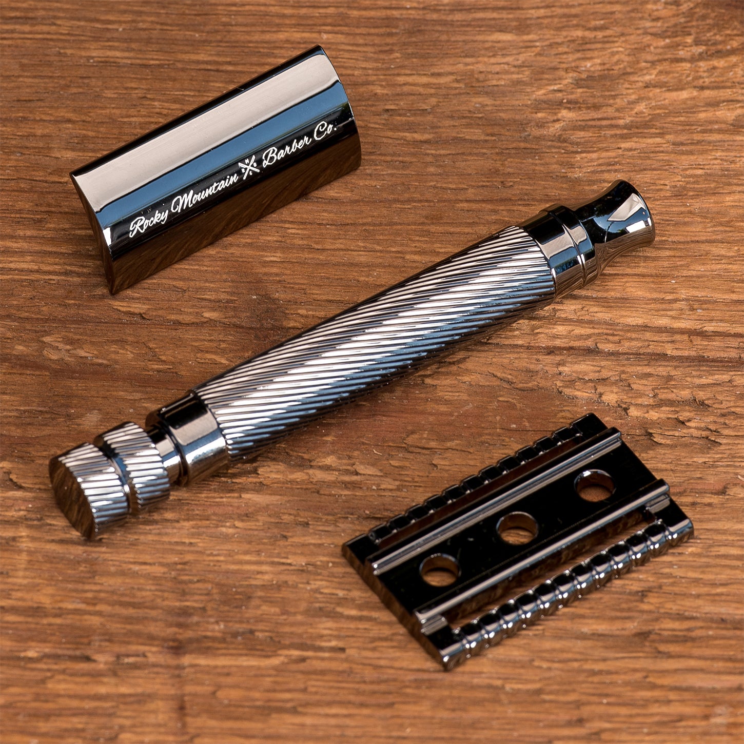 Men's Defender Razor Men's Double Edge Safety Razor | Rocky Mountain Barber Company