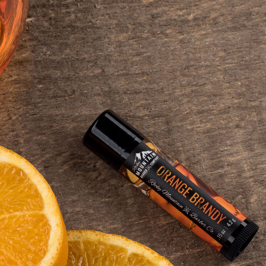 Orange Brandy Lip Balm With Natural Ingredients