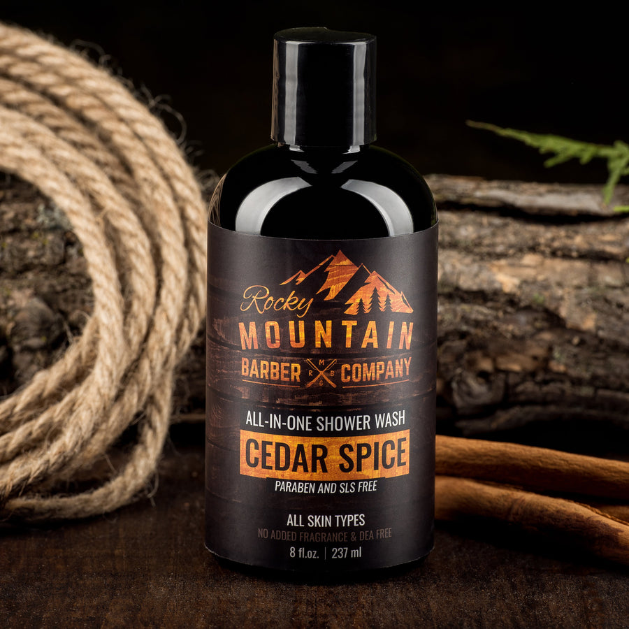 Rocky Mountain Barber Company Cedar Spice Shower Wash In Nature