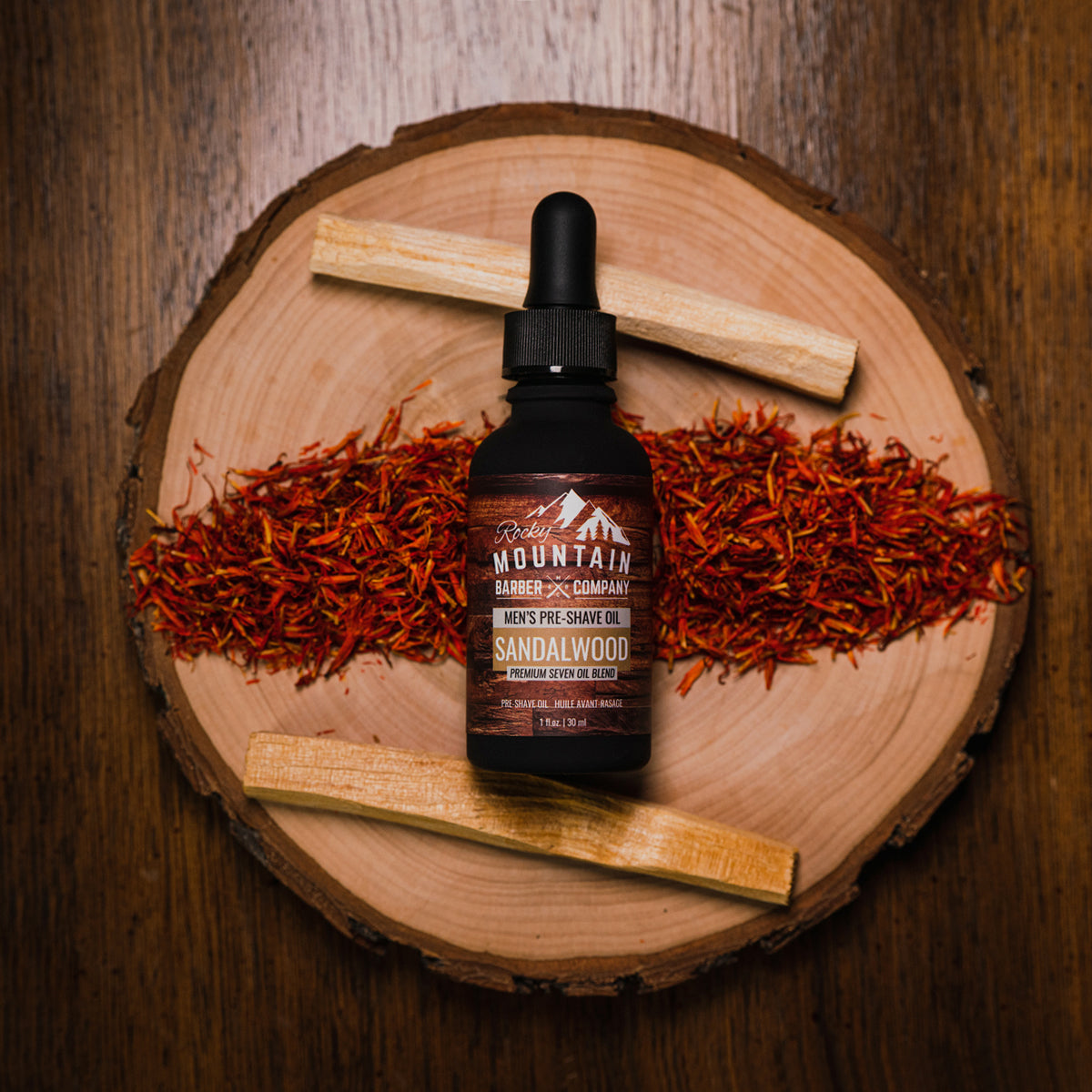 Sandalwood Pre-Shave Oil – Rocky Mountain Barber Company